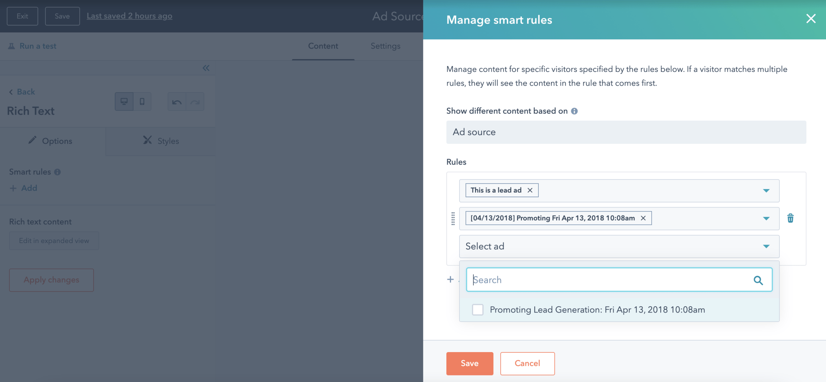 HubSpot CMS Hub screenshot 4