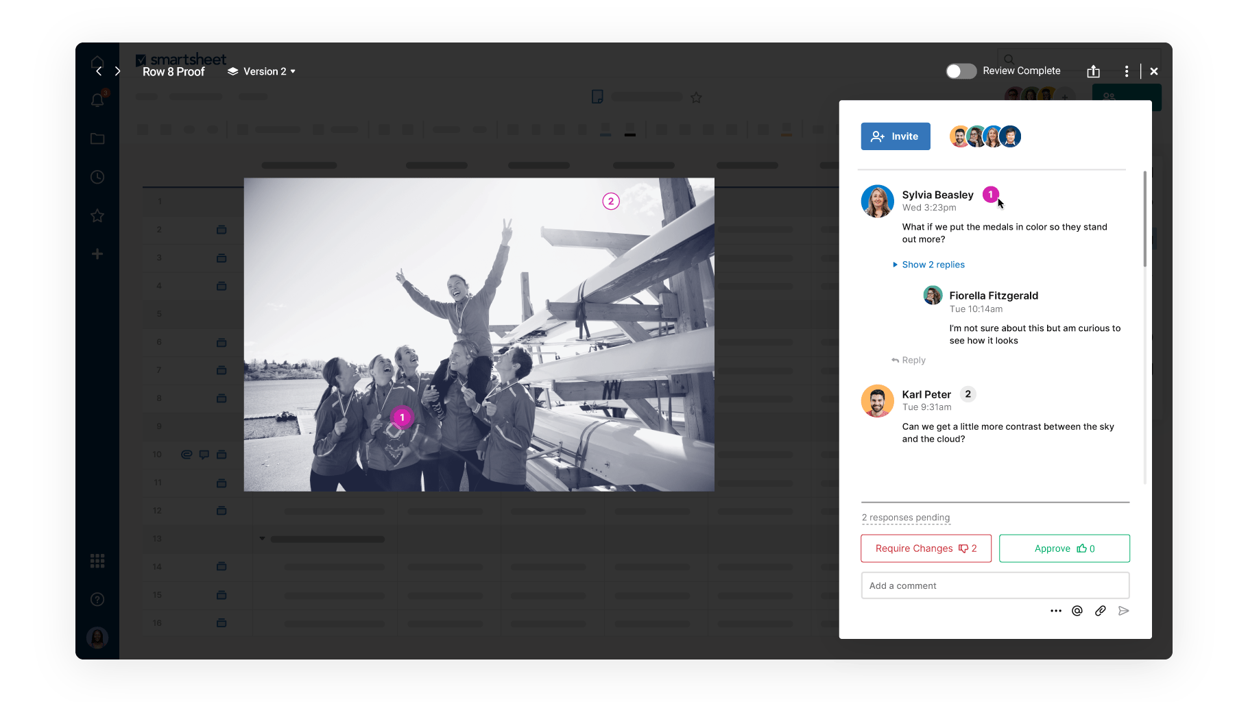 Smartsheet screenshot 6