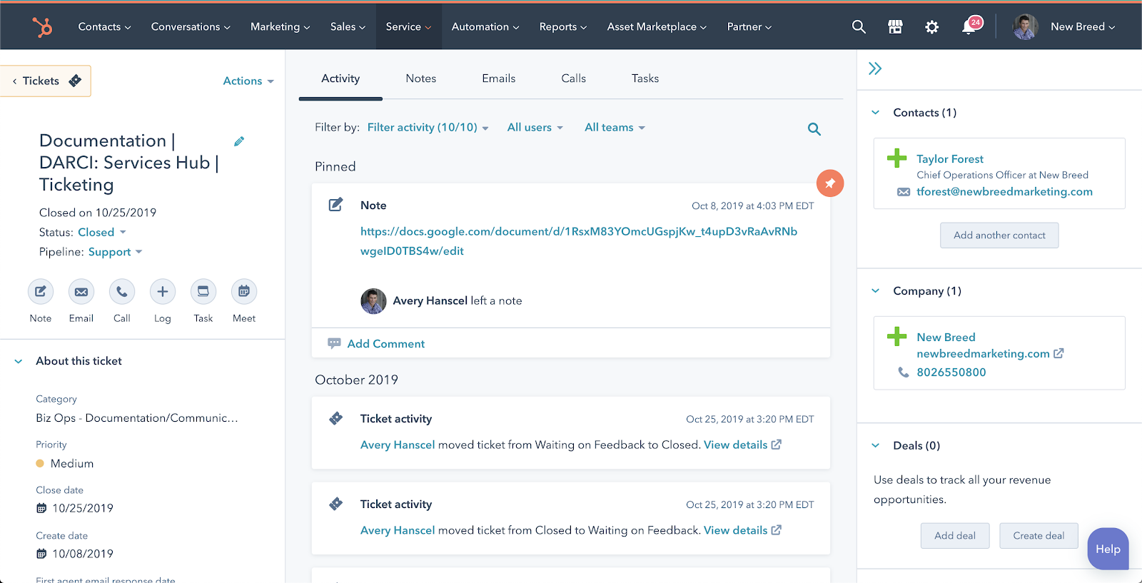 HubSpot Service Hub screenshot 5