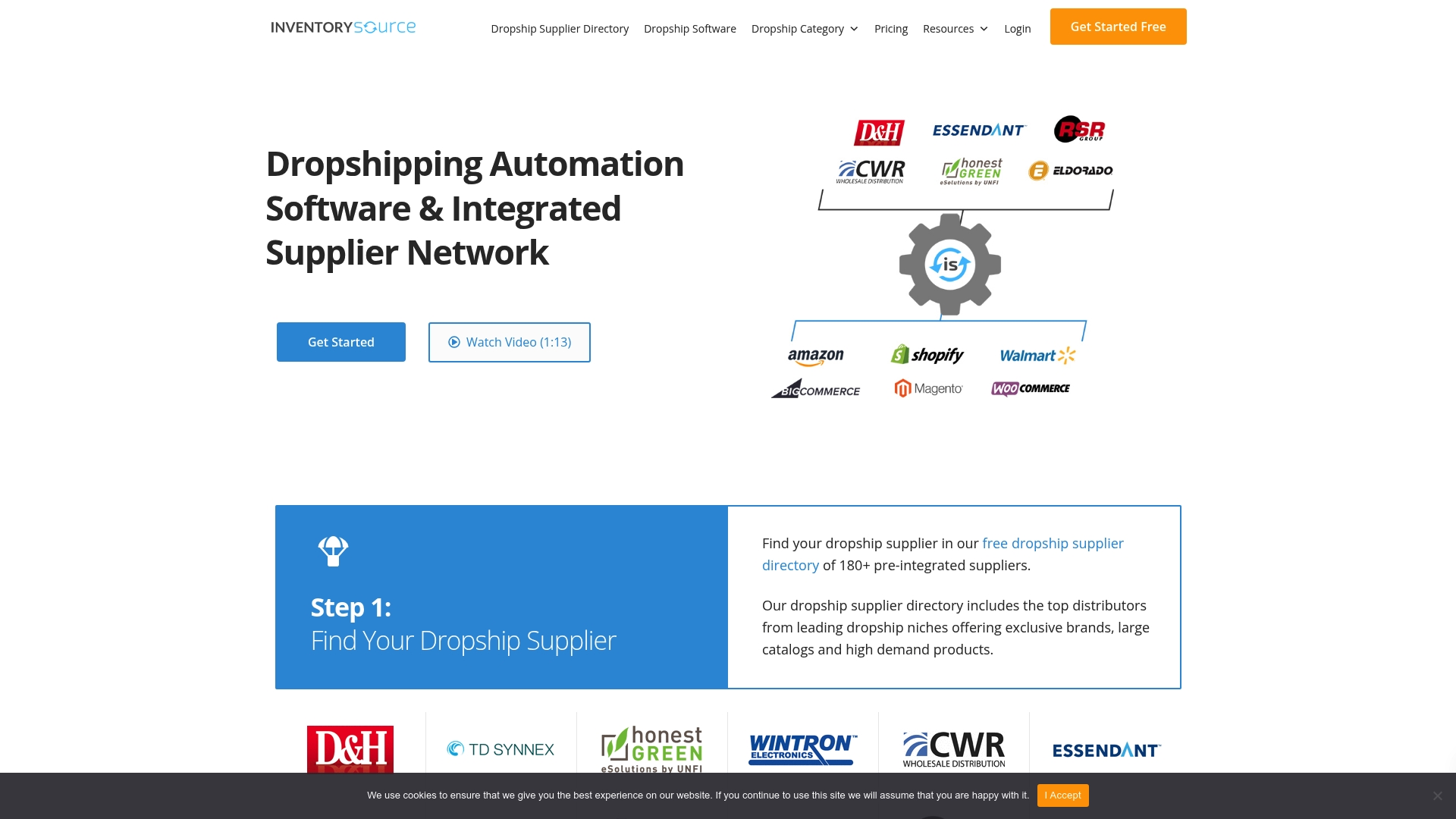 InventorySource Homepage