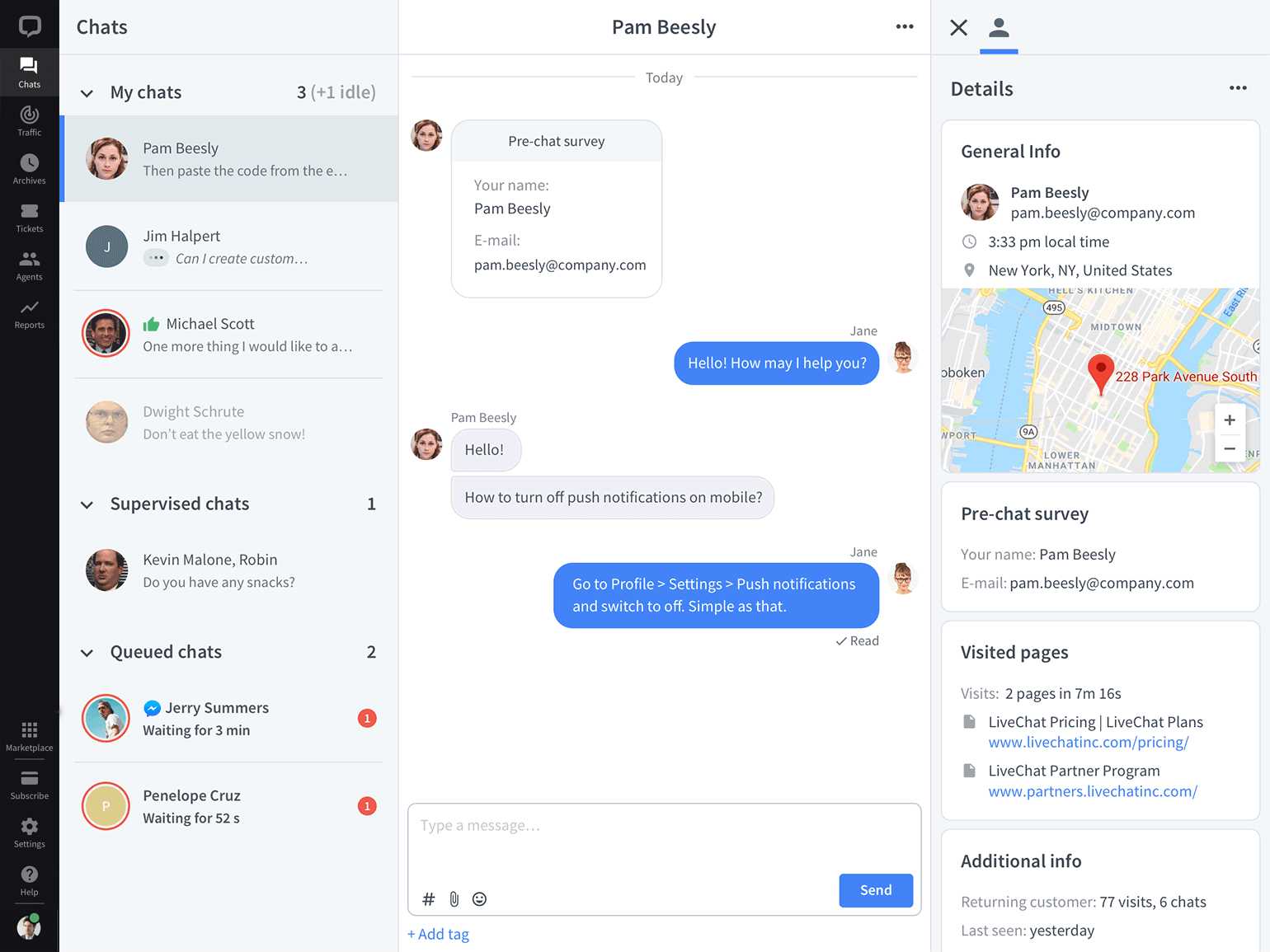 Provide Support Live Chat screenshot 4
