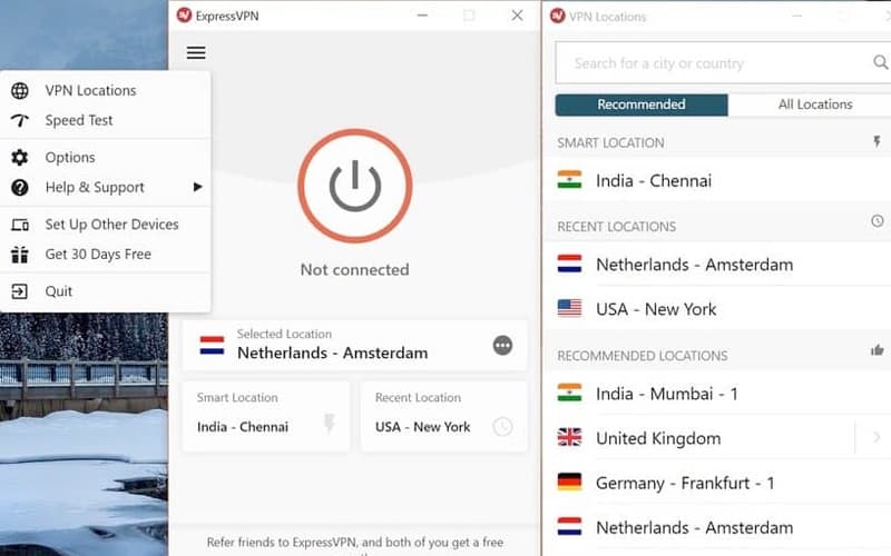 ExpressVPN screenshot 4