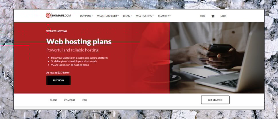 Domain.com Hosting screenshot 4
