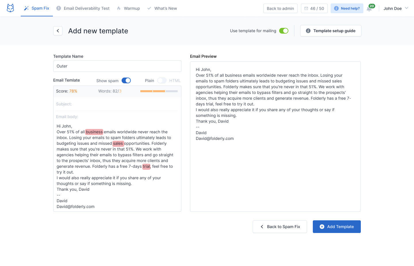 Folderly screenshot 3