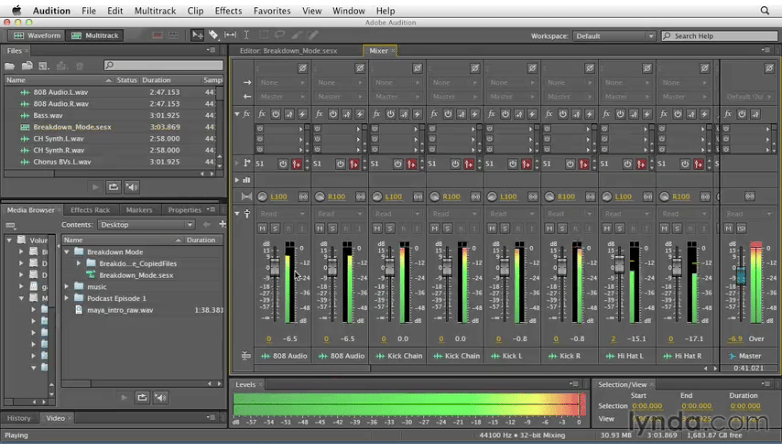 Adobe Audition screenshot 2