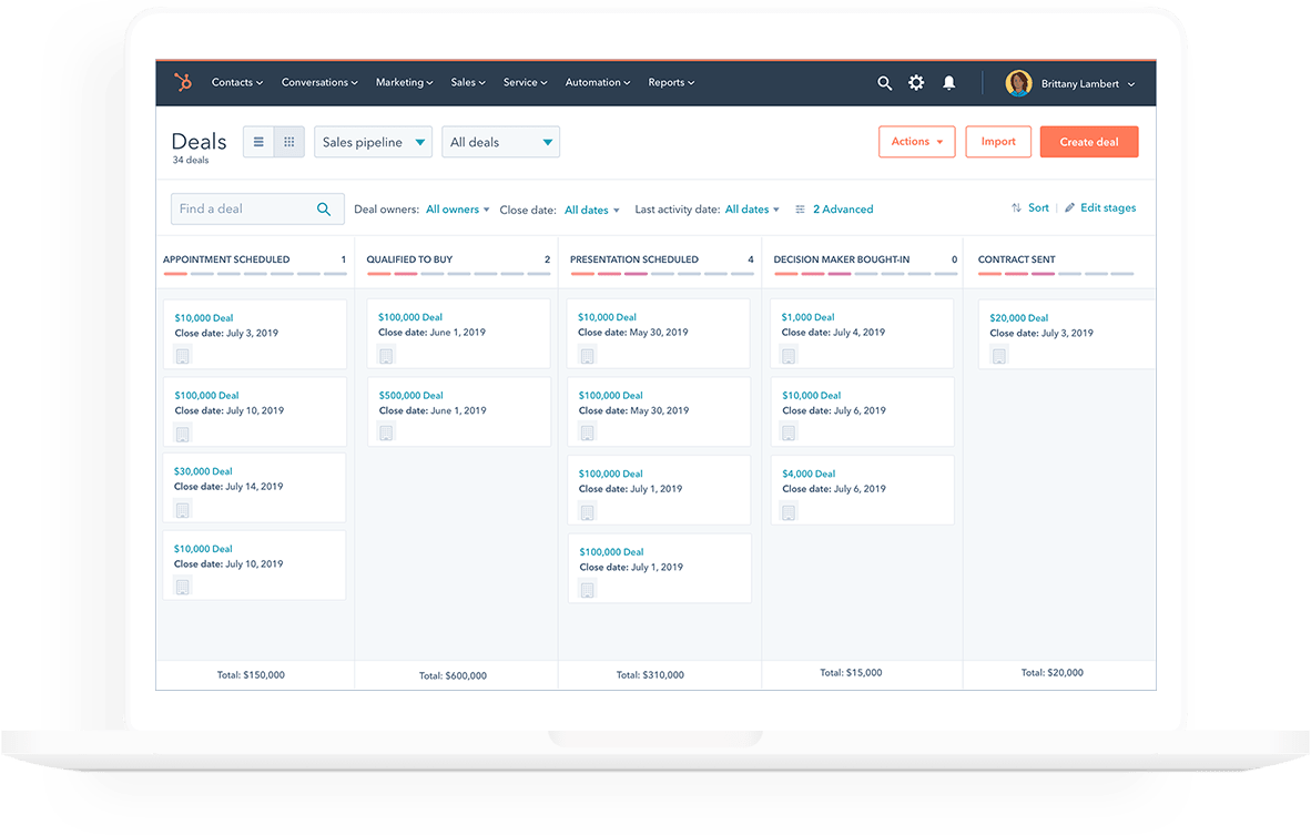 HubSpot Sales Hub screenshot 5