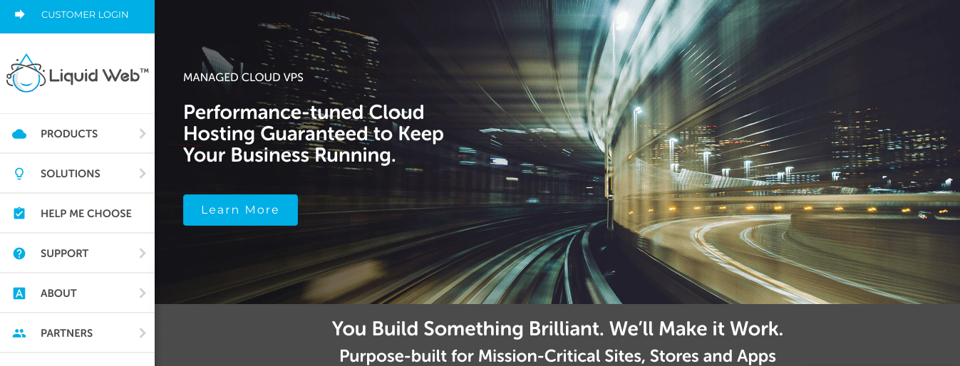 Liquid Web screenshot 2