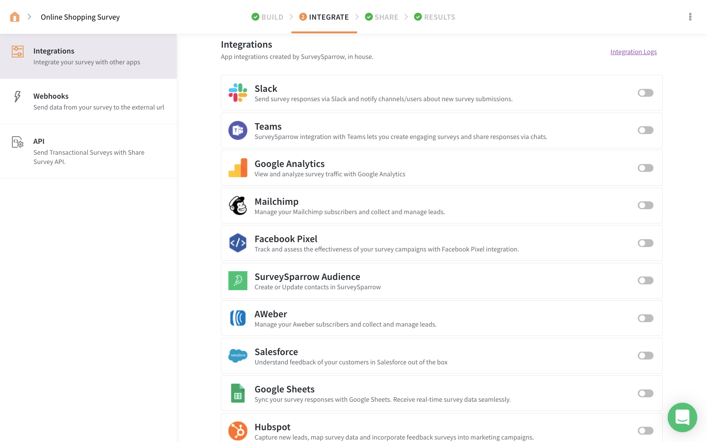 SurveySparrow screenshot 4