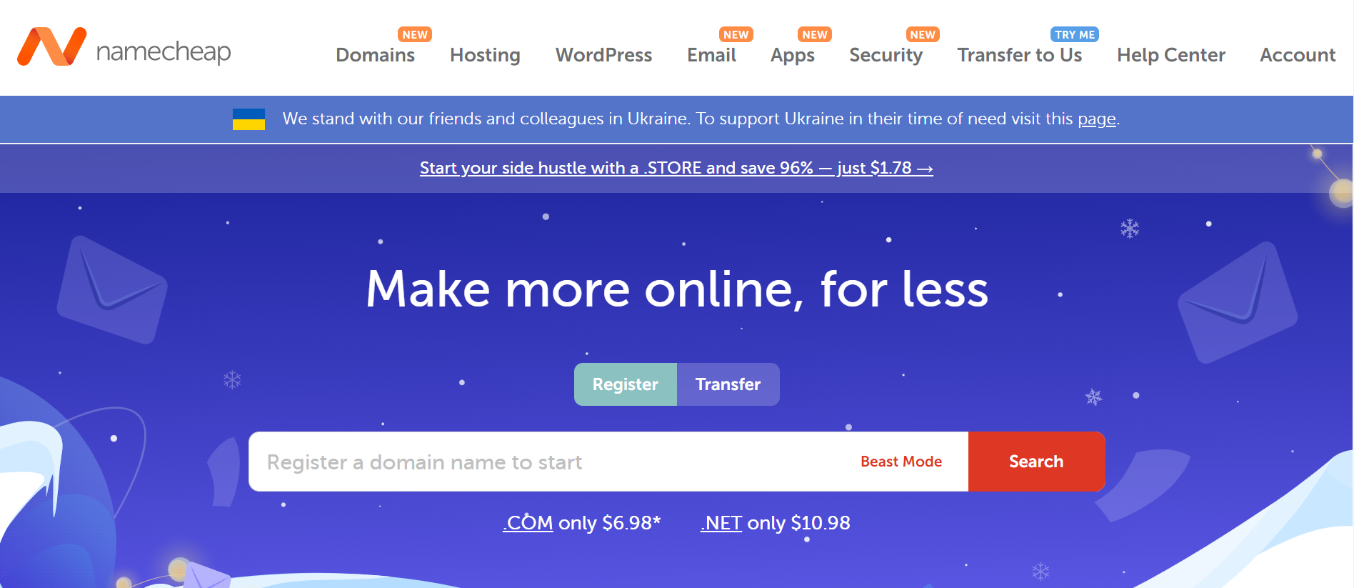 Namecheap Hosting screenshot 5