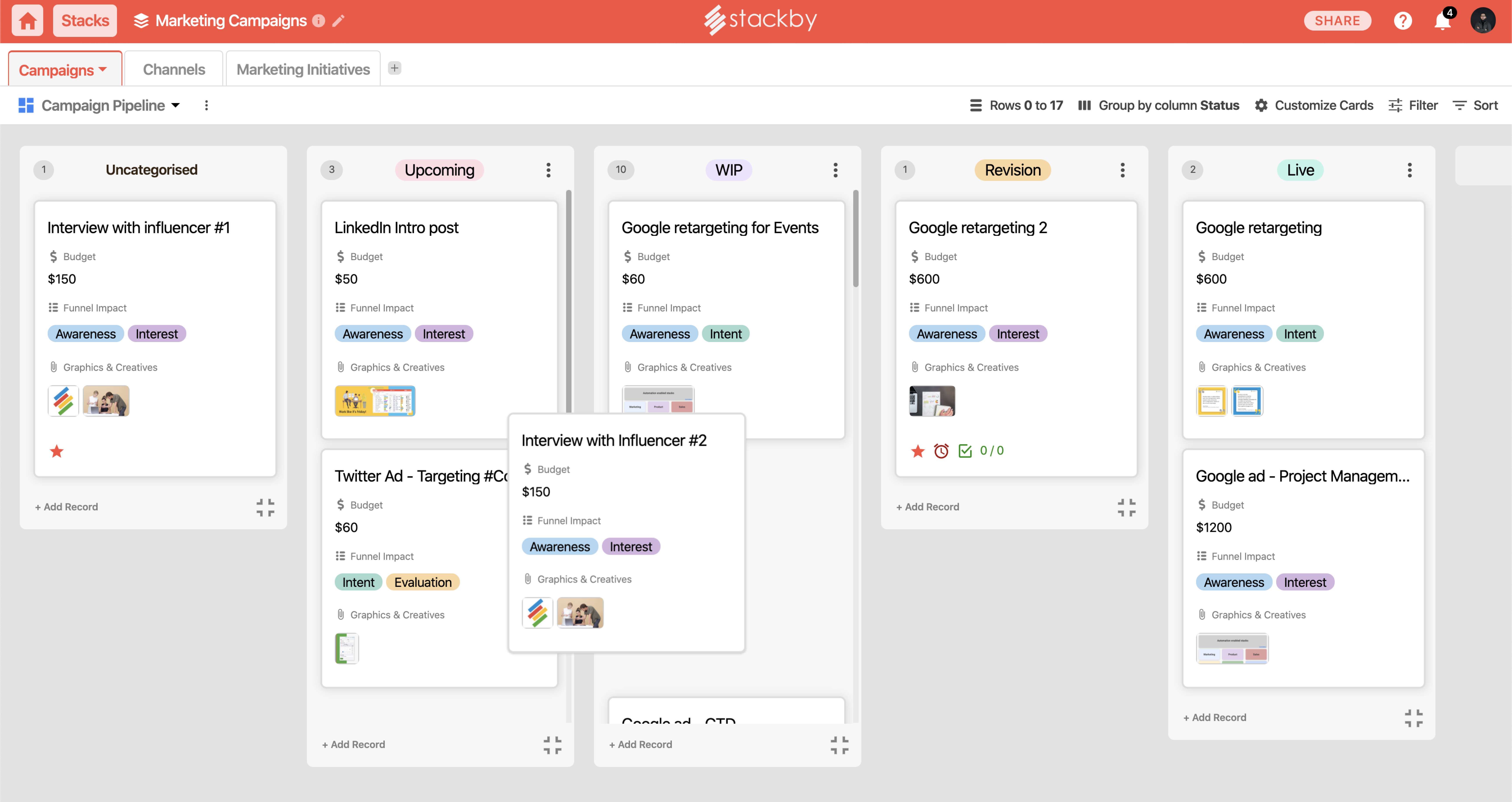 Stackby screenshot 4