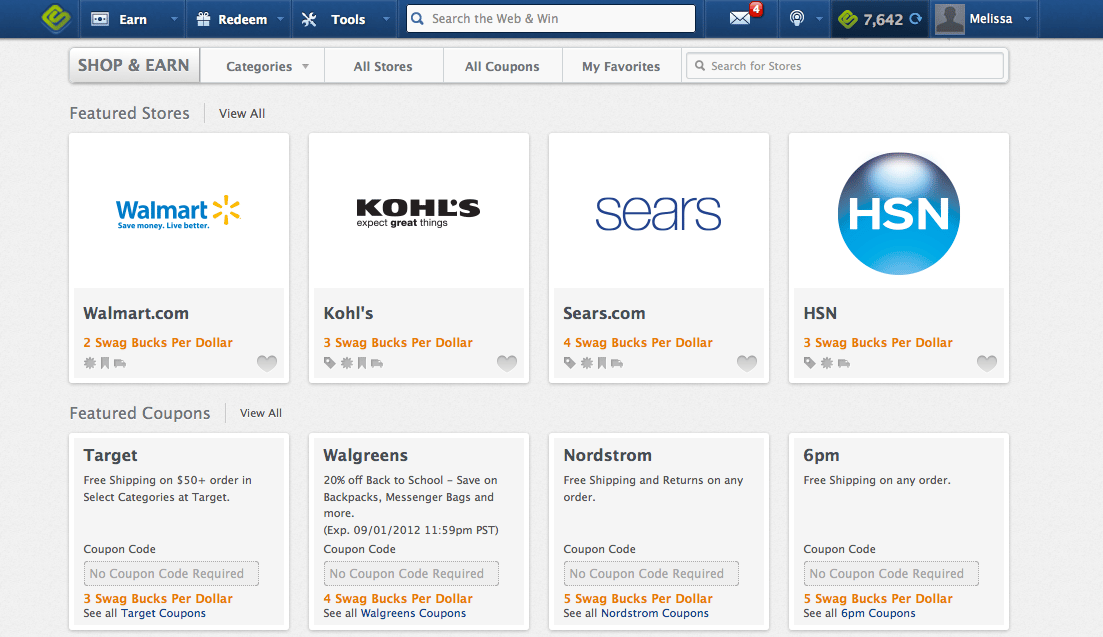 Swagbucks screenshot 2