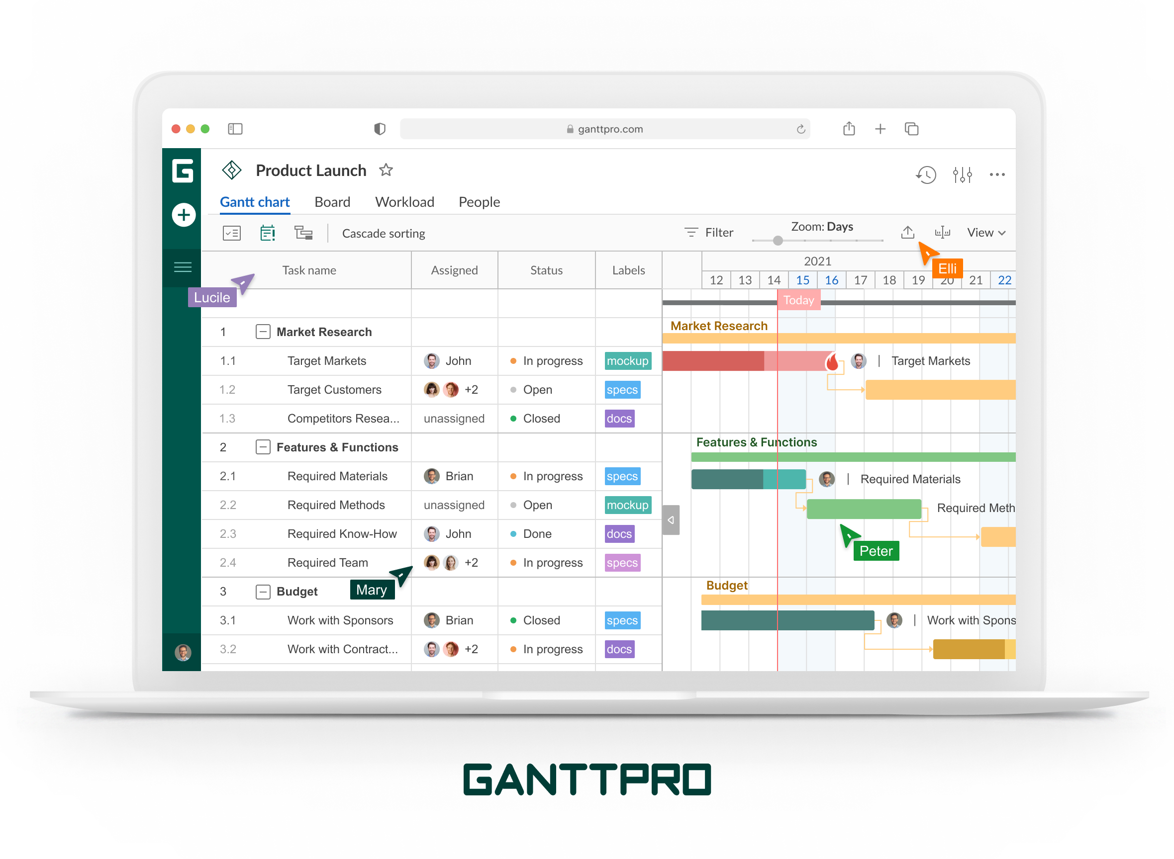 GanttPRO screenshot 2