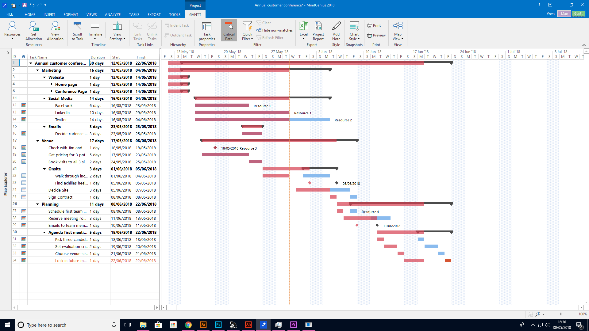 MindGenius screenshot 5