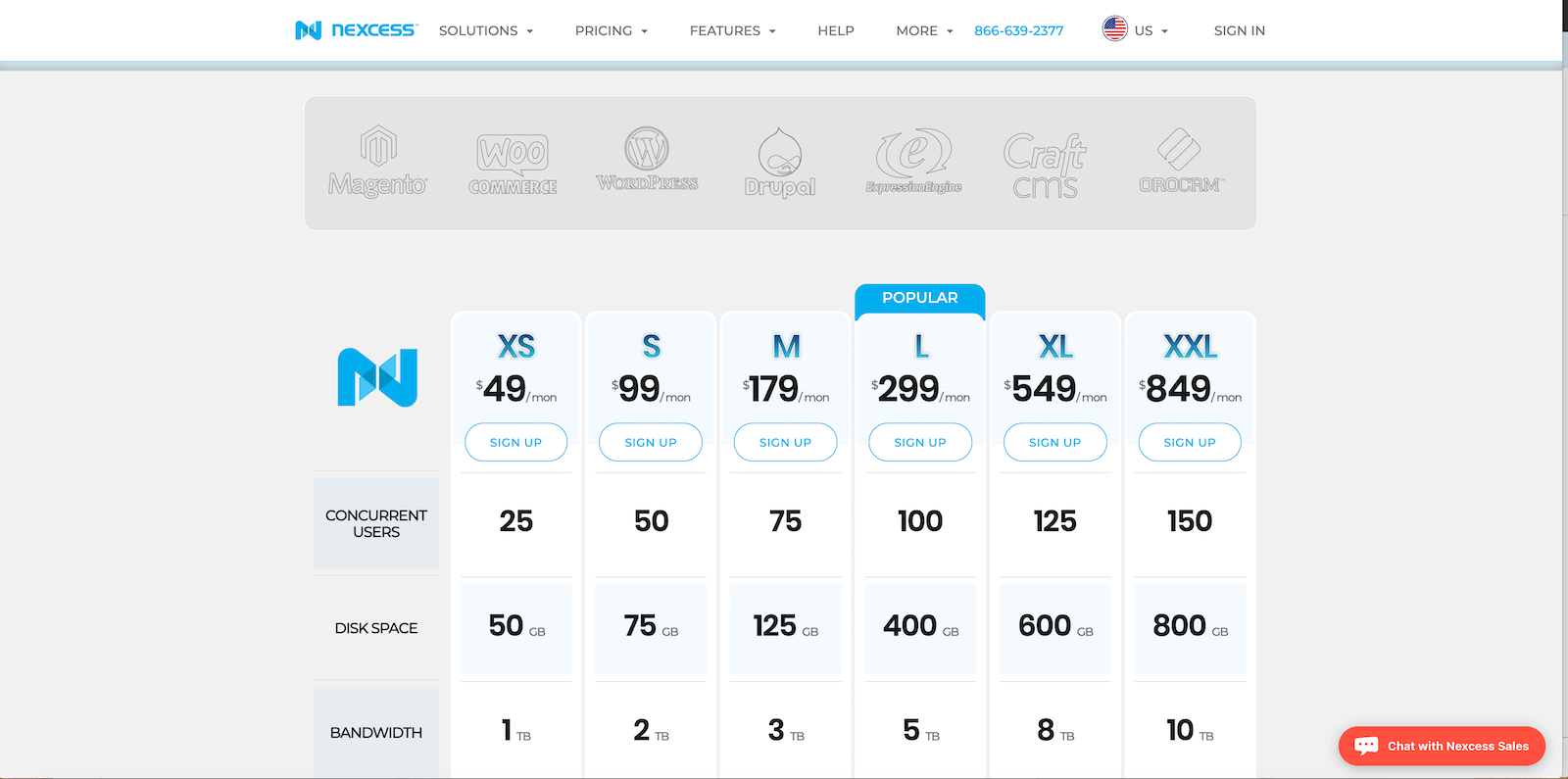 Nexcess screenshot 4