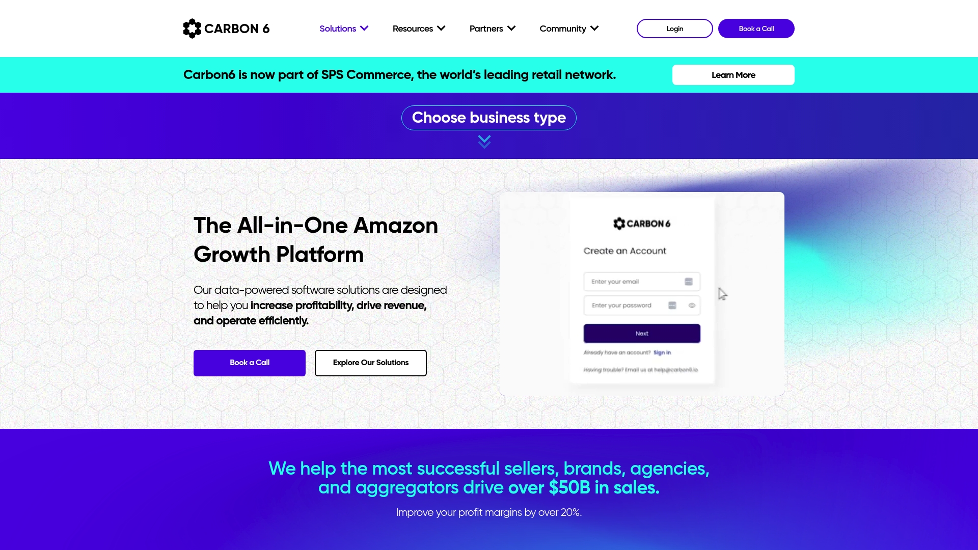 Carbon6 Homepage