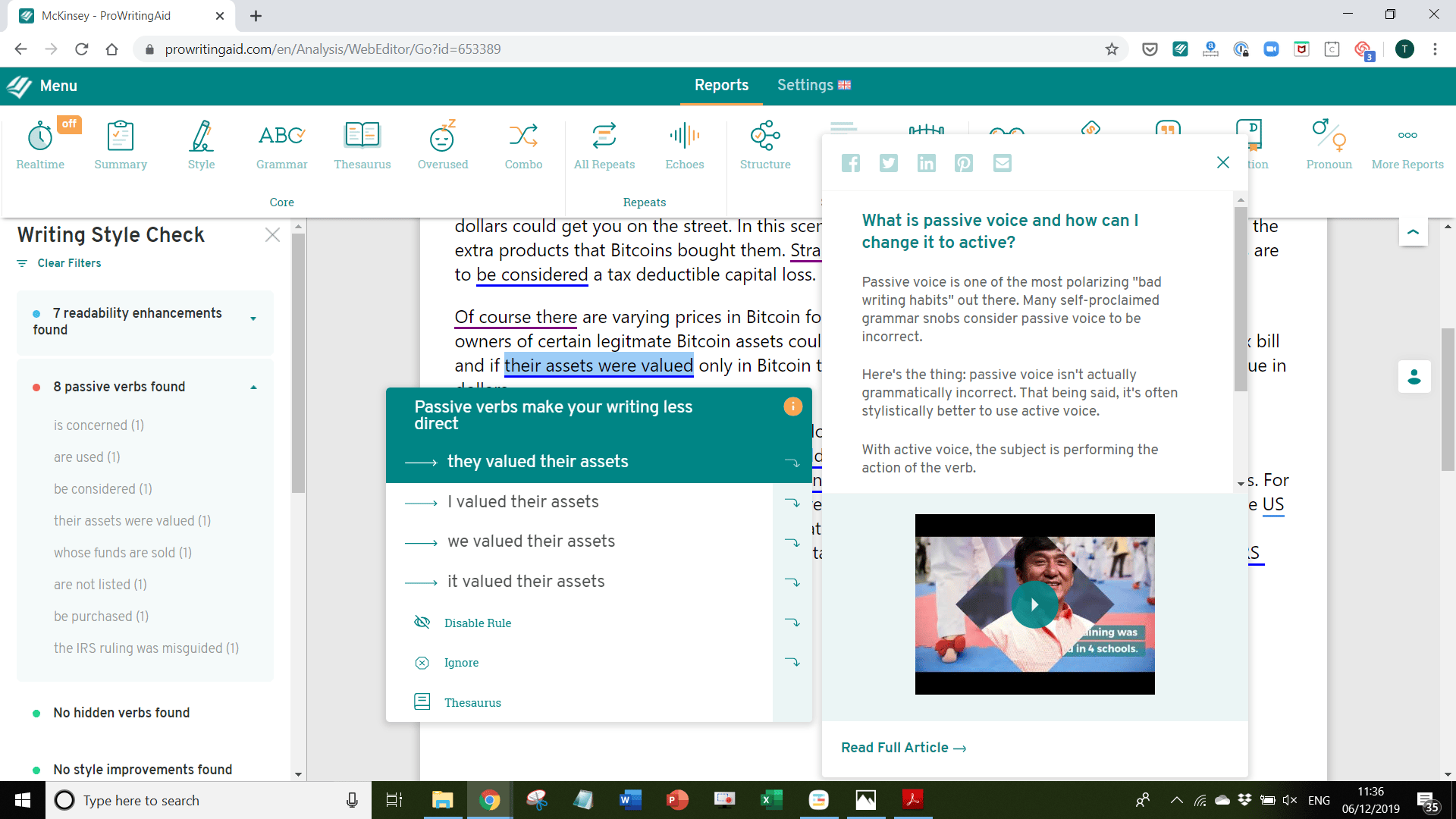 ProWritingAid screenshot 4