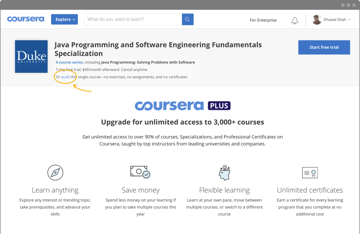 Coursera screenshot 3