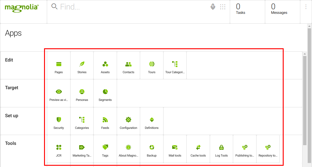 Magnolia screenshot 2