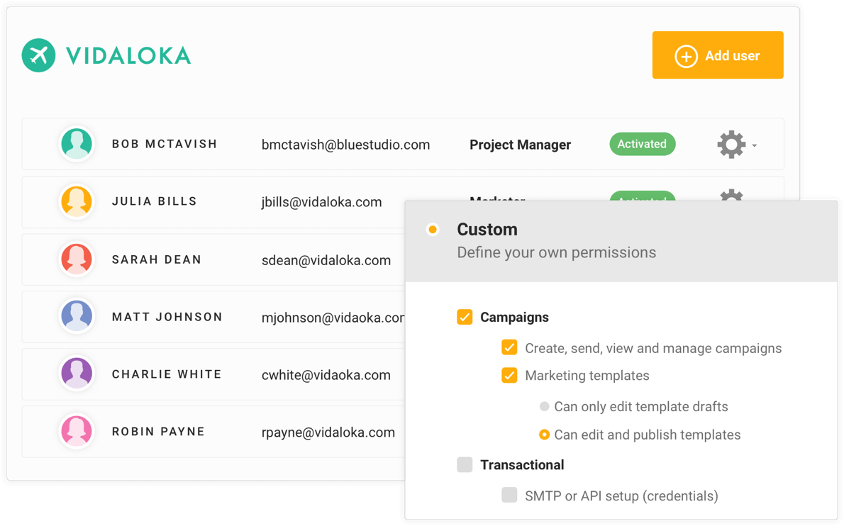 Mailjet screenshot 5