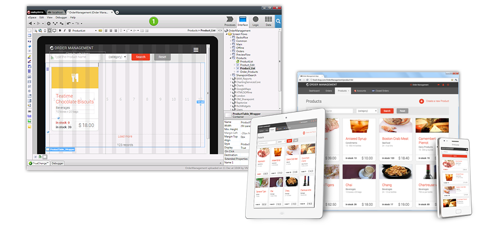 OutSystems screenshot 3