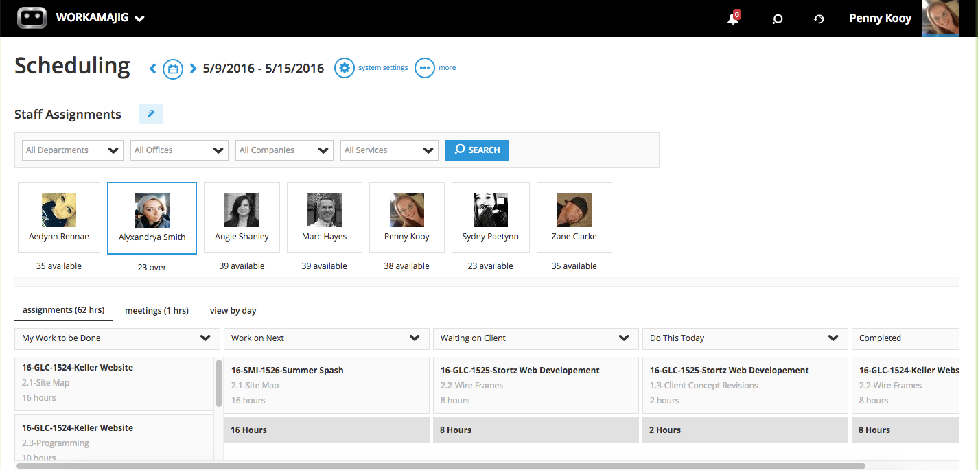 Workamajig screenshot 2