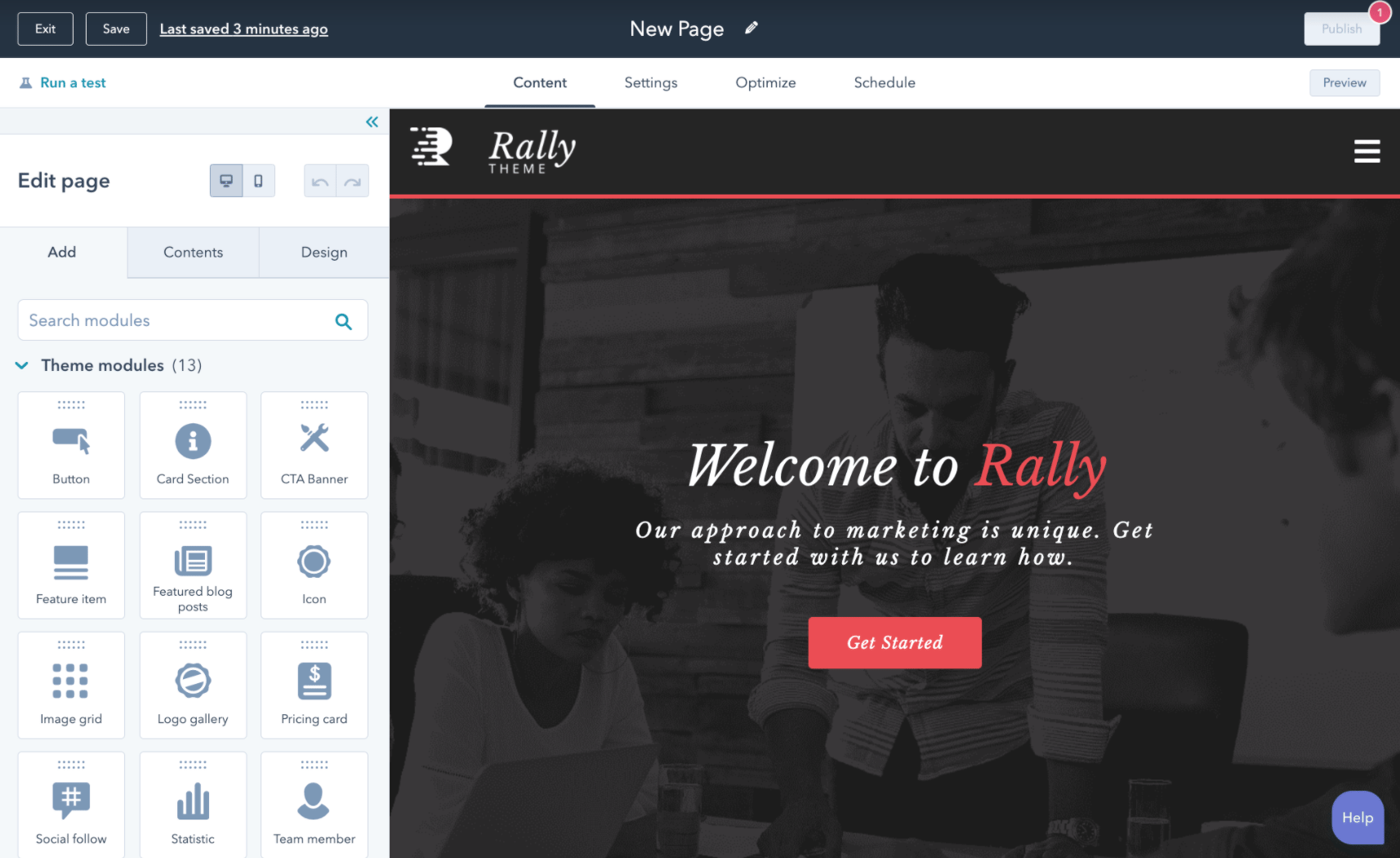 HubSpot CMS Hub screenshot 2