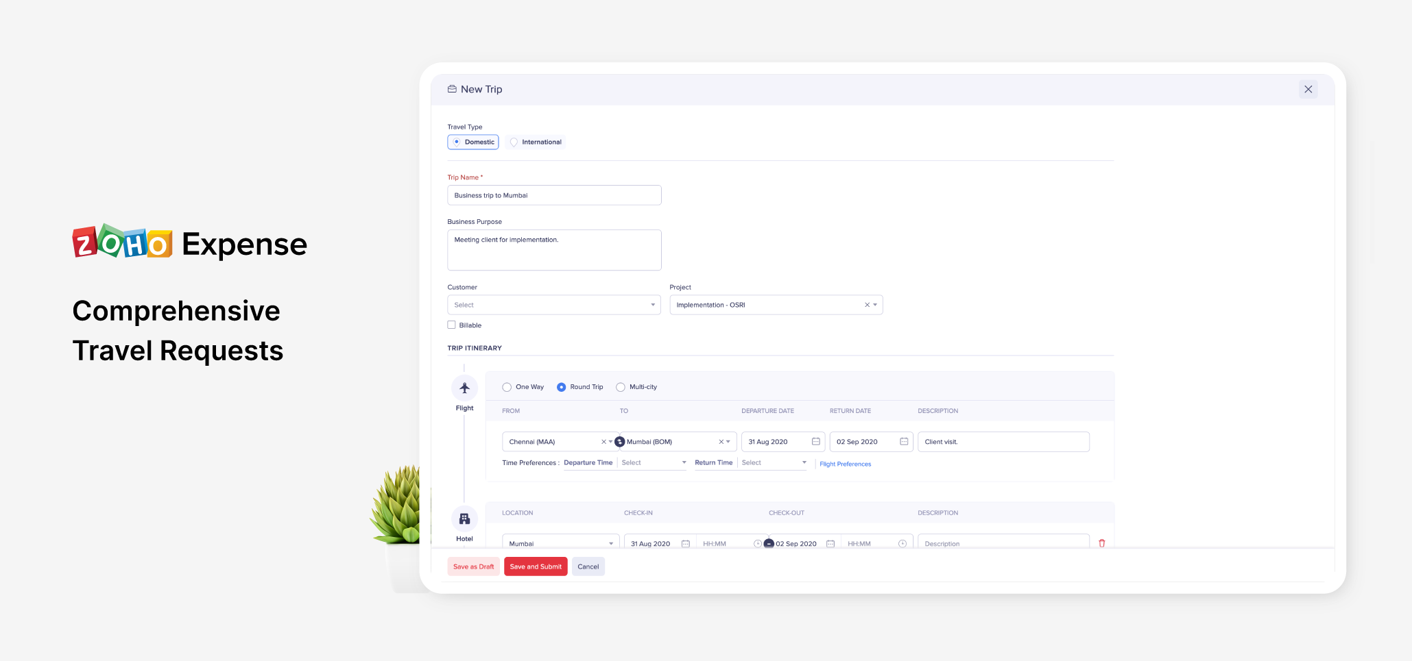 Zoho Expense screenshot 4
