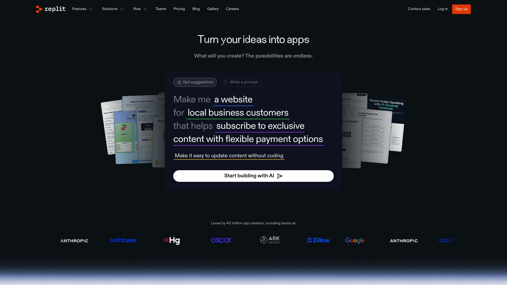 Replit - Replit Homepage