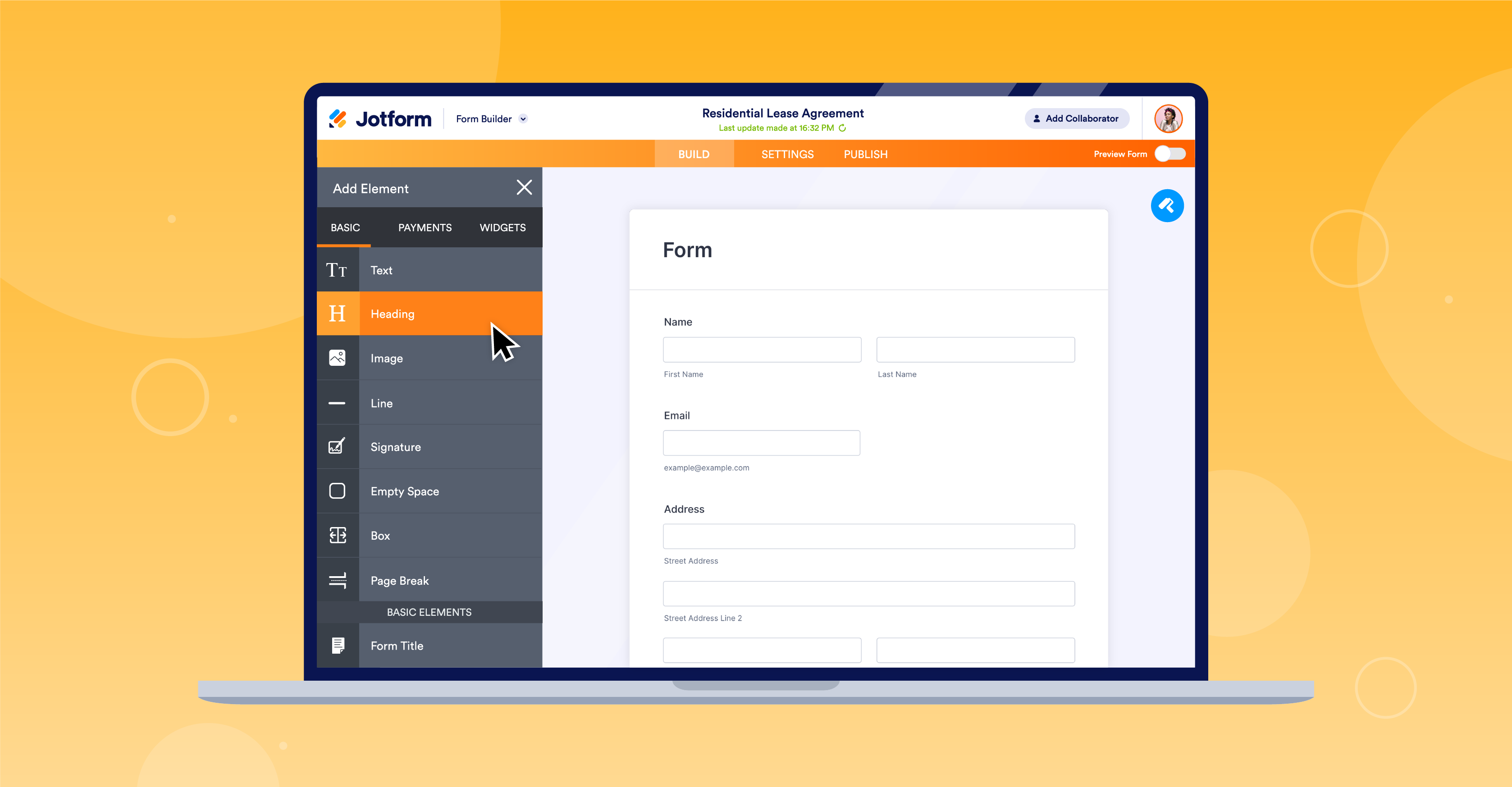 Jotform screenshot 4