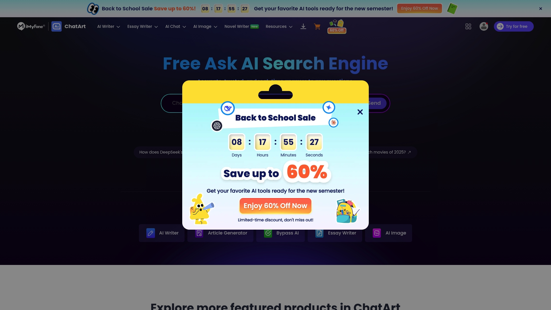 ChatArt Homepage