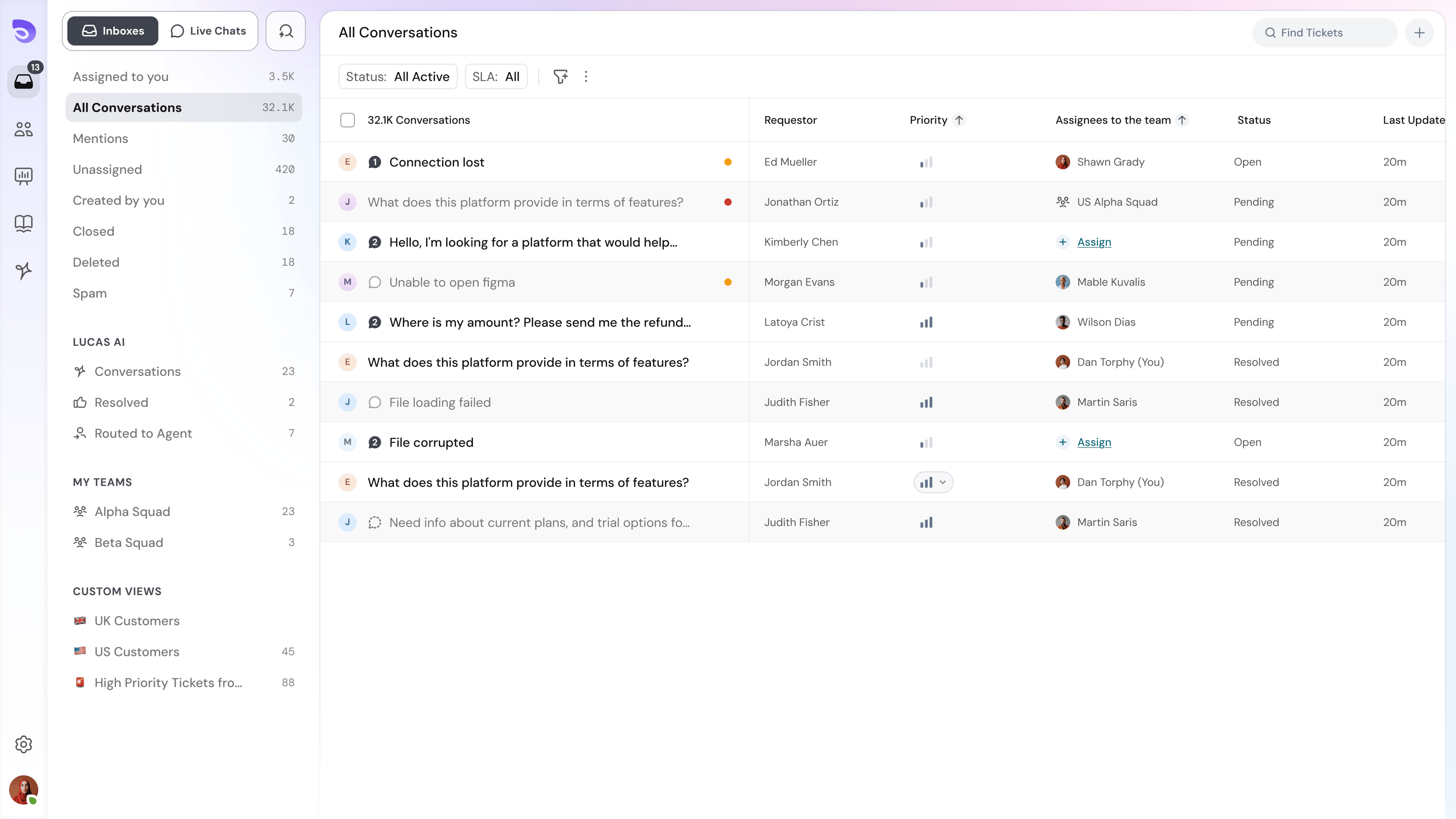 SparrowDesk screenshot 2