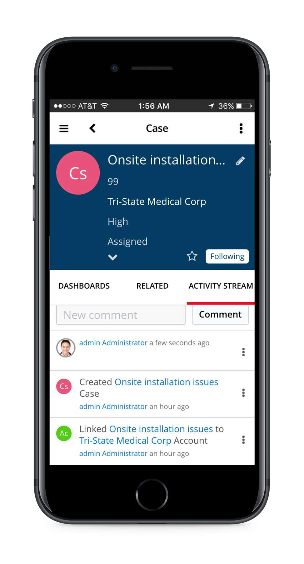 SugarCRM screenshot 4