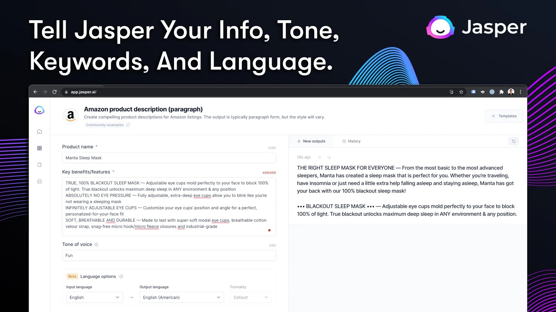 Jasper AI screenshot 3