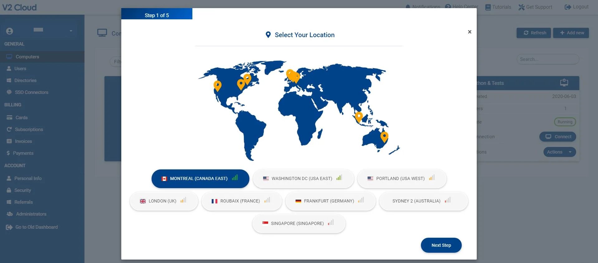 V2 Cloud screenshot 2