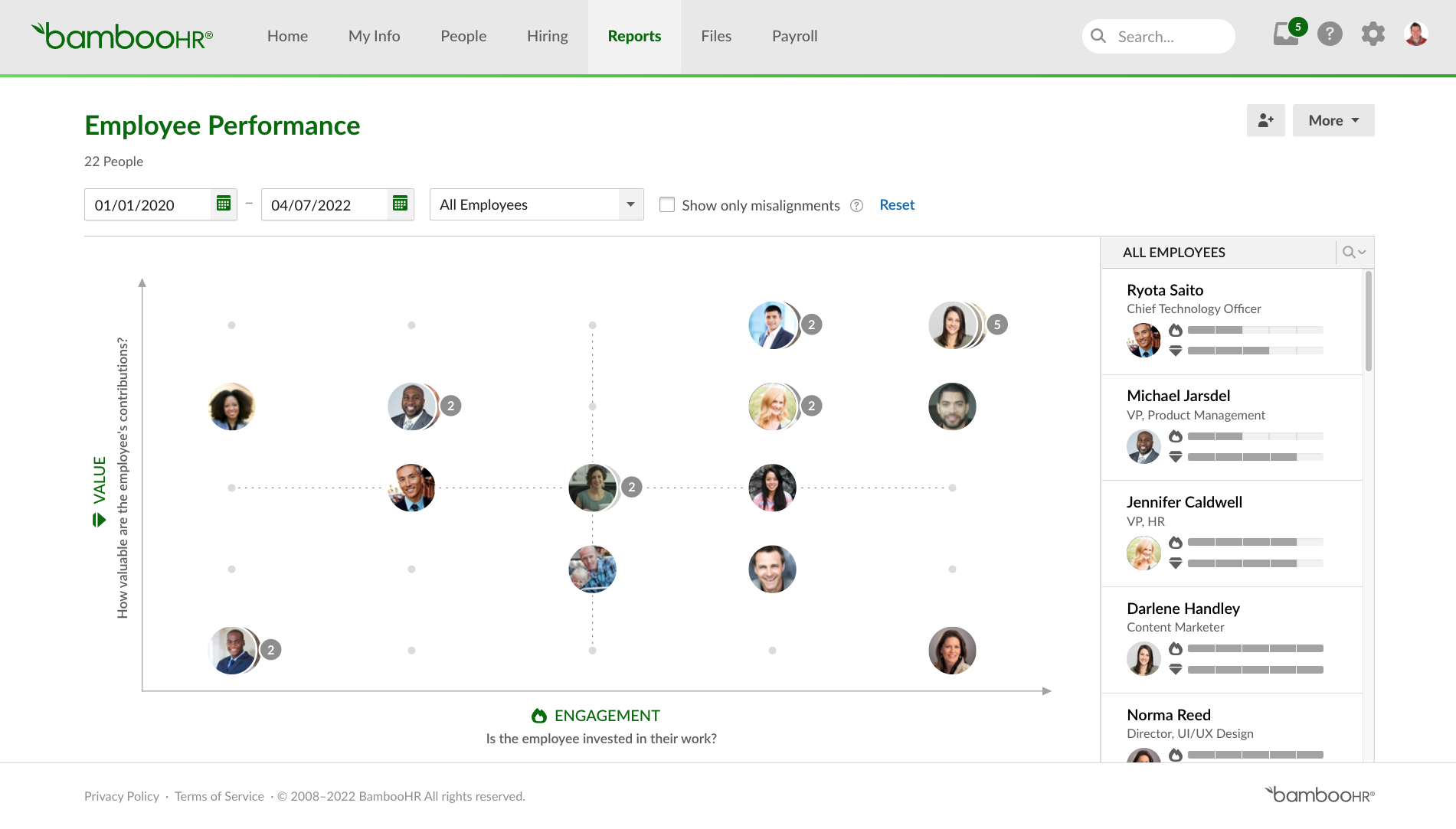 BambooHR screenshot 5