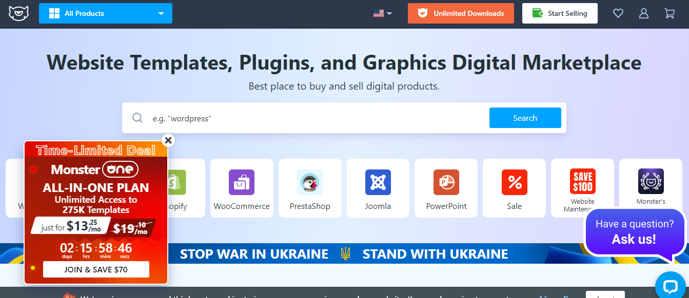 Template Monster screenshot 3