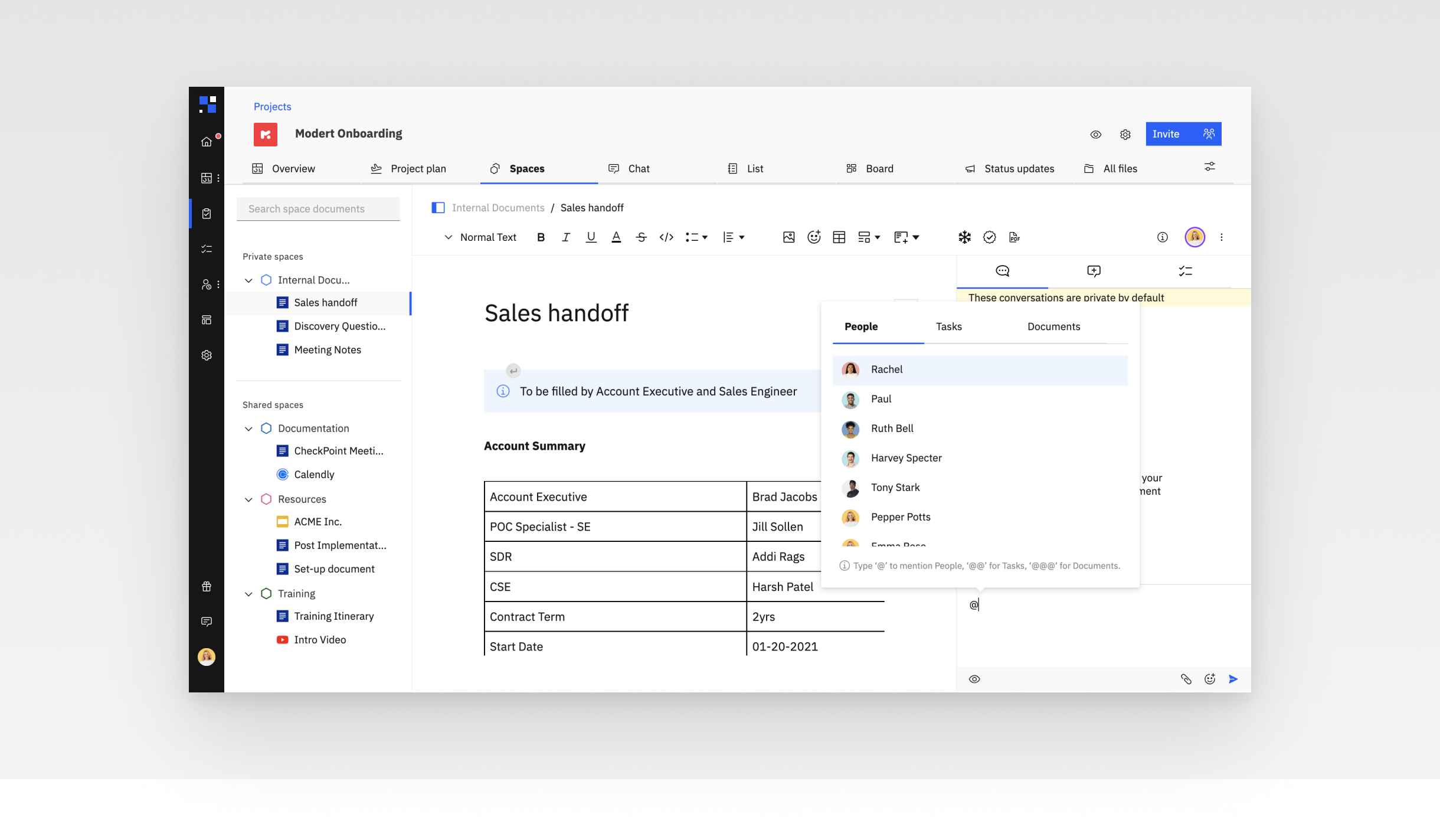 Rocketlane screenshot 3