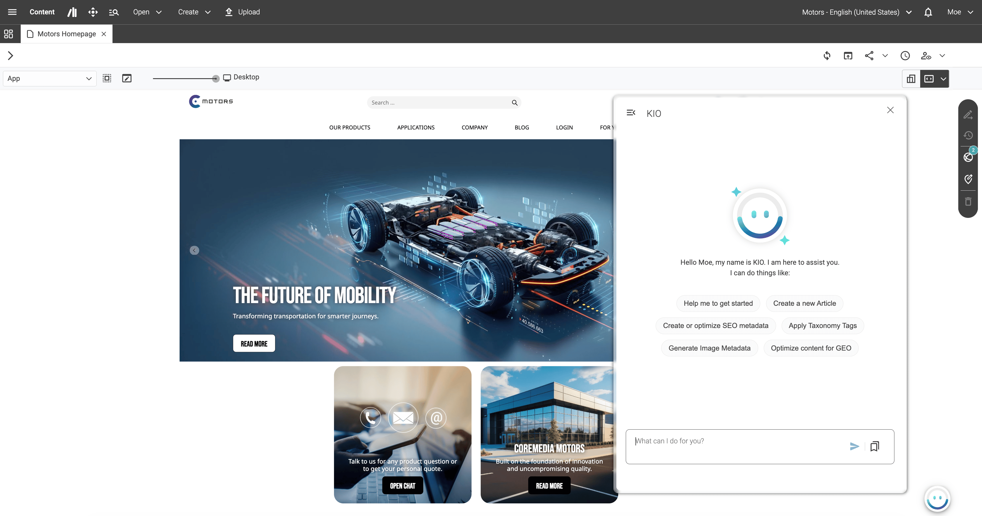 CoreMedia Experience Platform screenshot 12