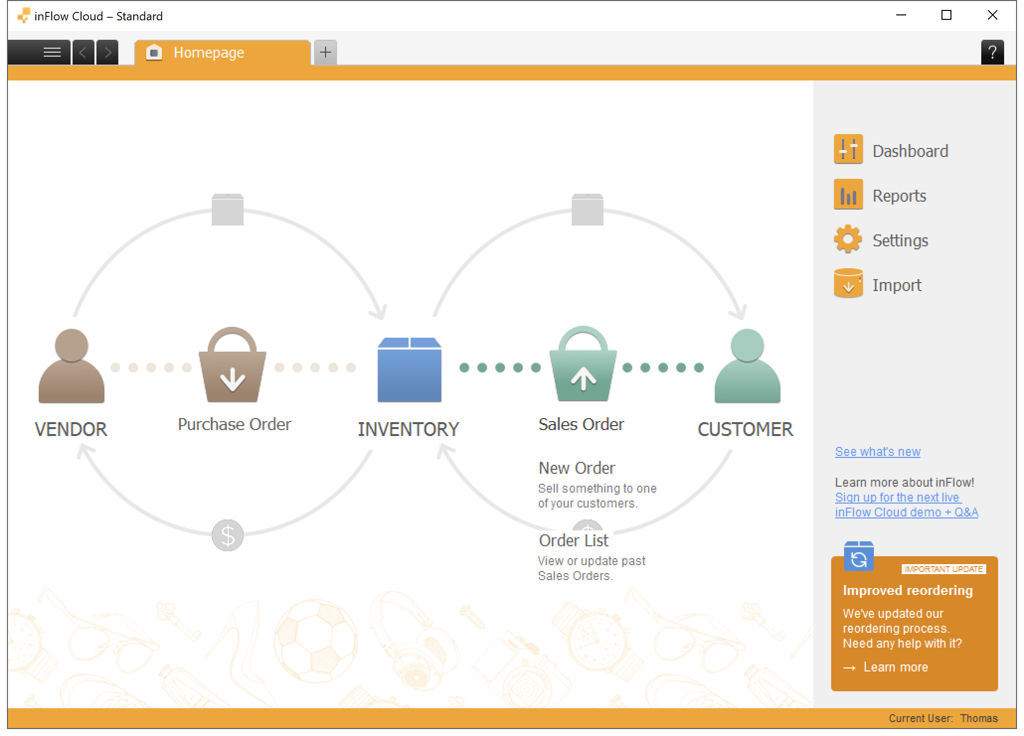 inFlow Inventory screenshot 2