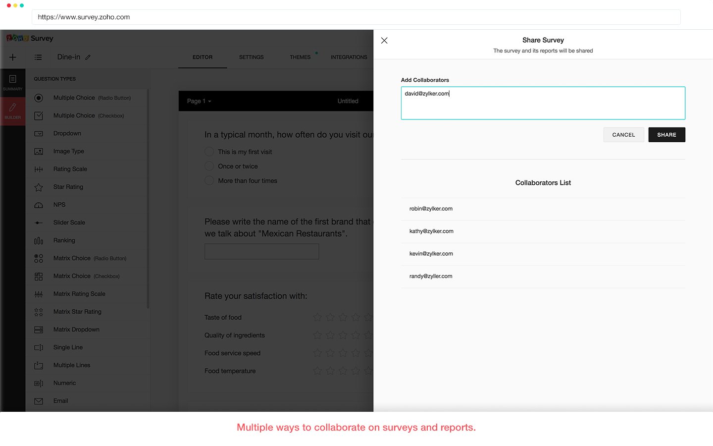 Zoho Survey screenshot 3