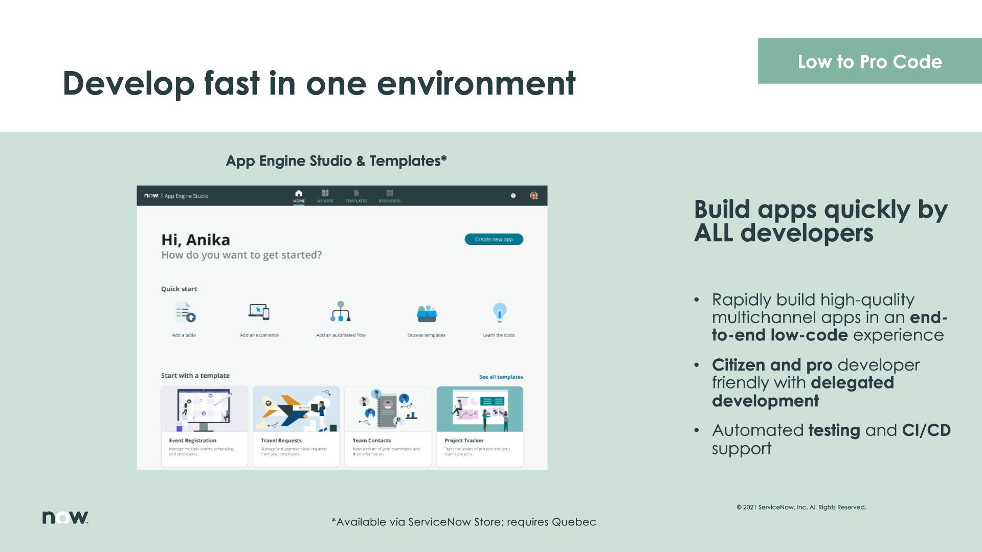 ServiceNow App Engine screenshot 5
