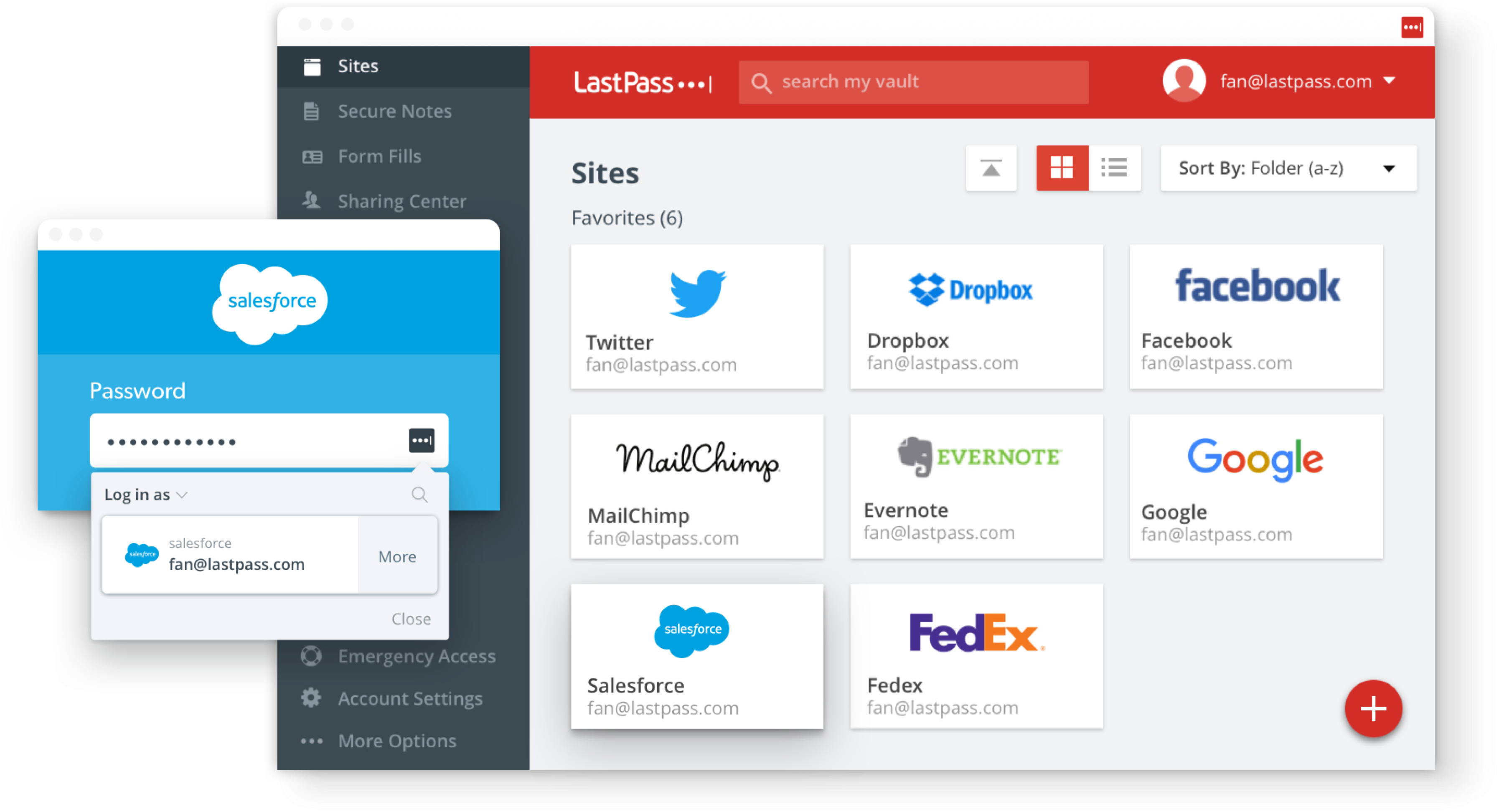 LastPass screenshot 4