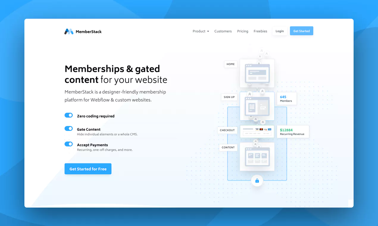 Memberstack screenshot 5