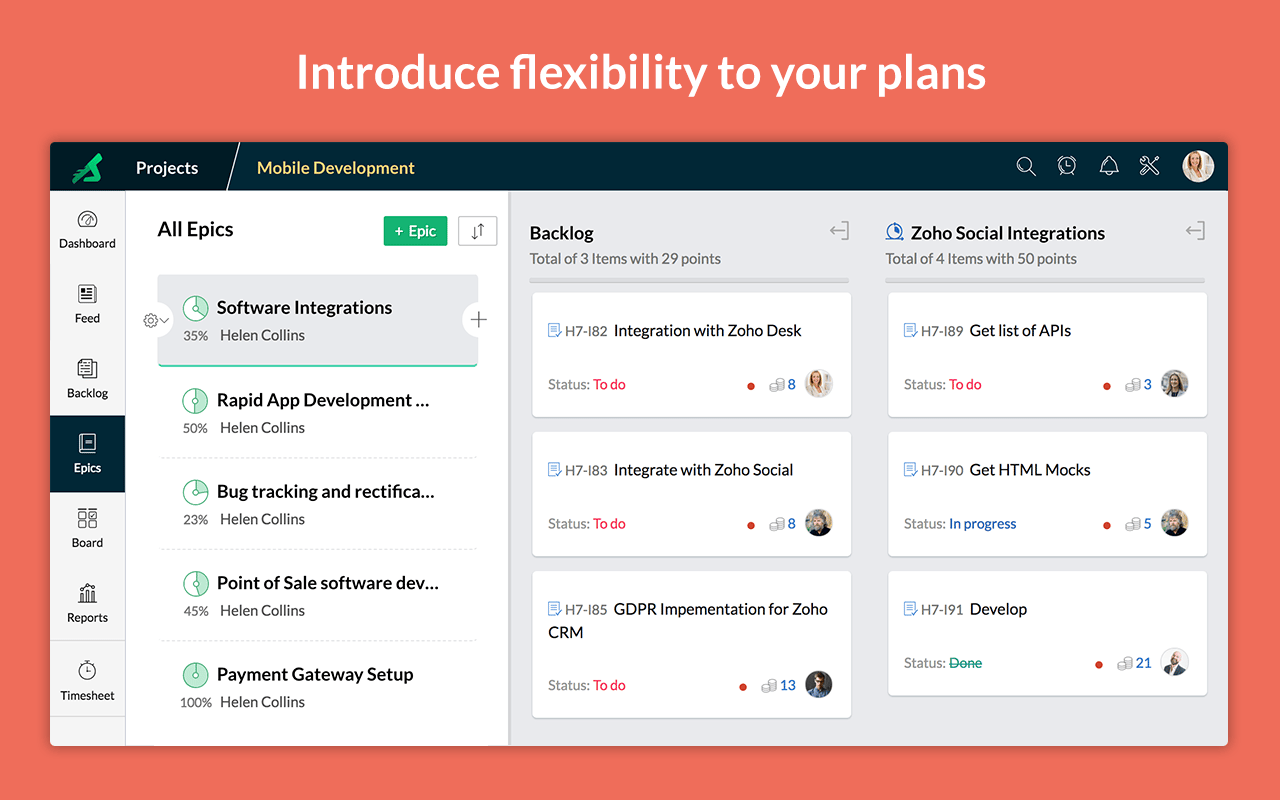 Zoho Sprints screenshot 3