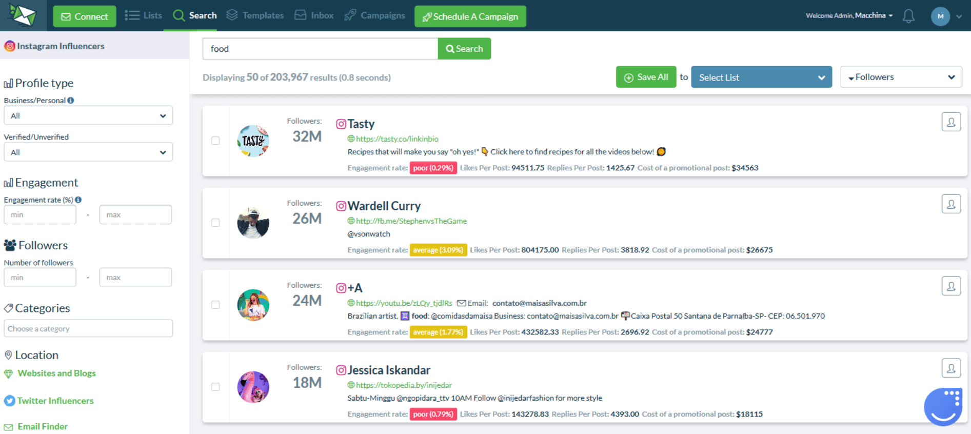 Ninja Outreach screenshot 5