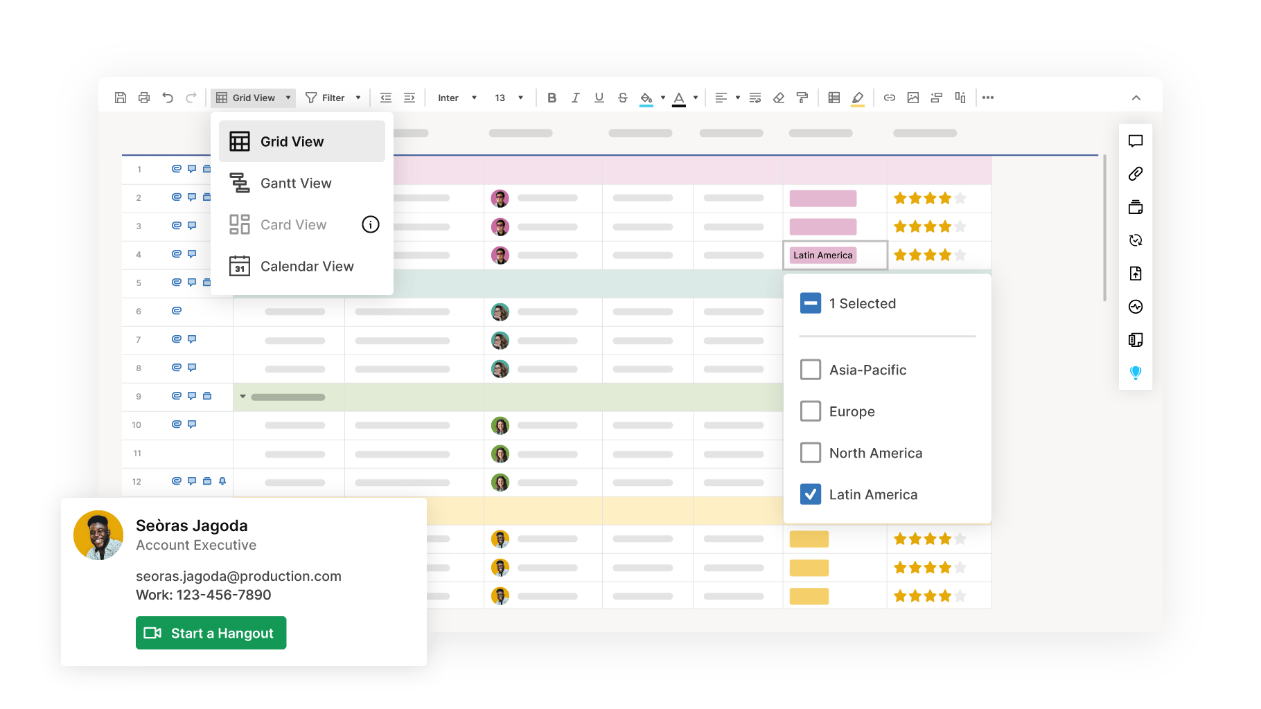 Smartsheet screenshot 3