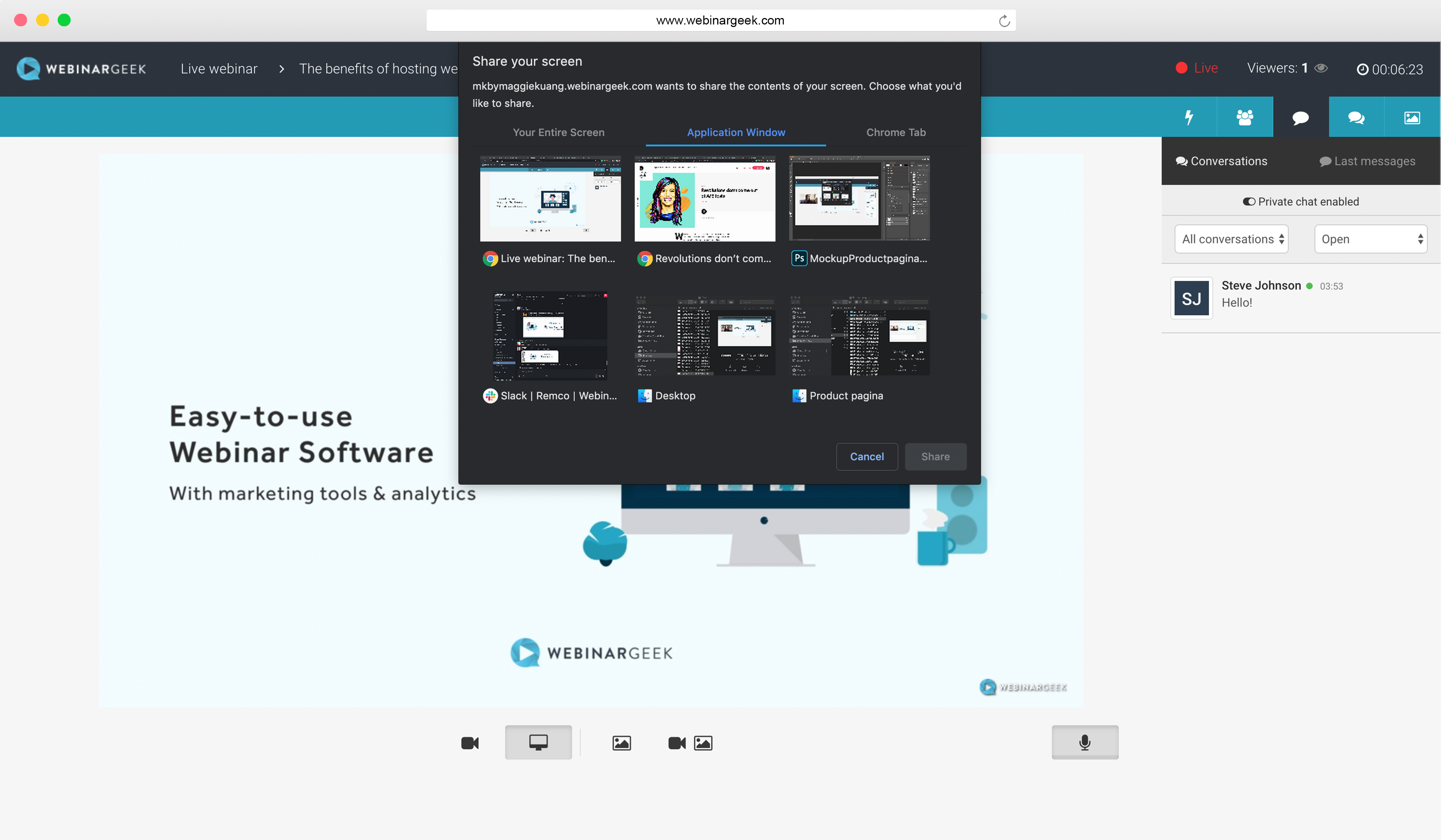 WebinarGeek screenshot 5