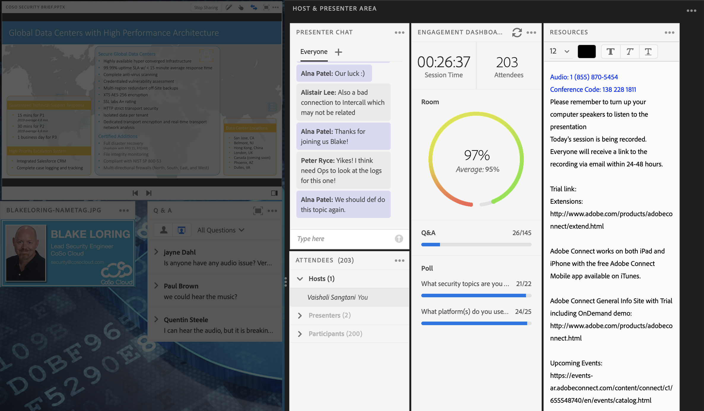 Adobe Connect screenshot 4