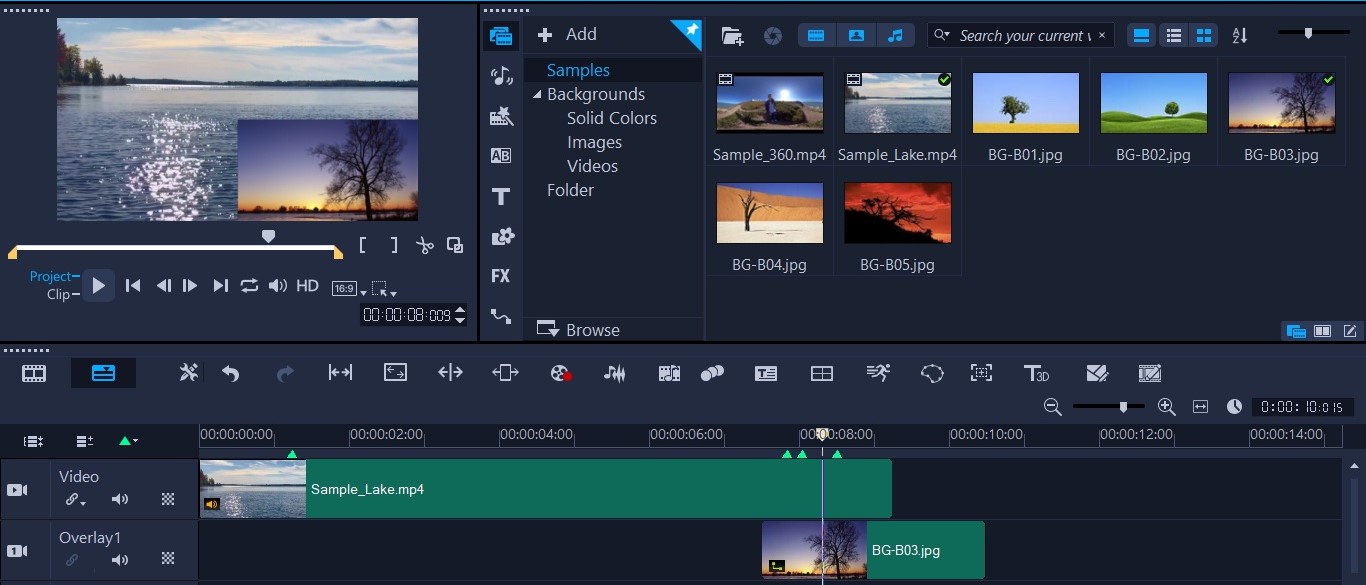 Corel VideoStudio Pro screenshot 2
