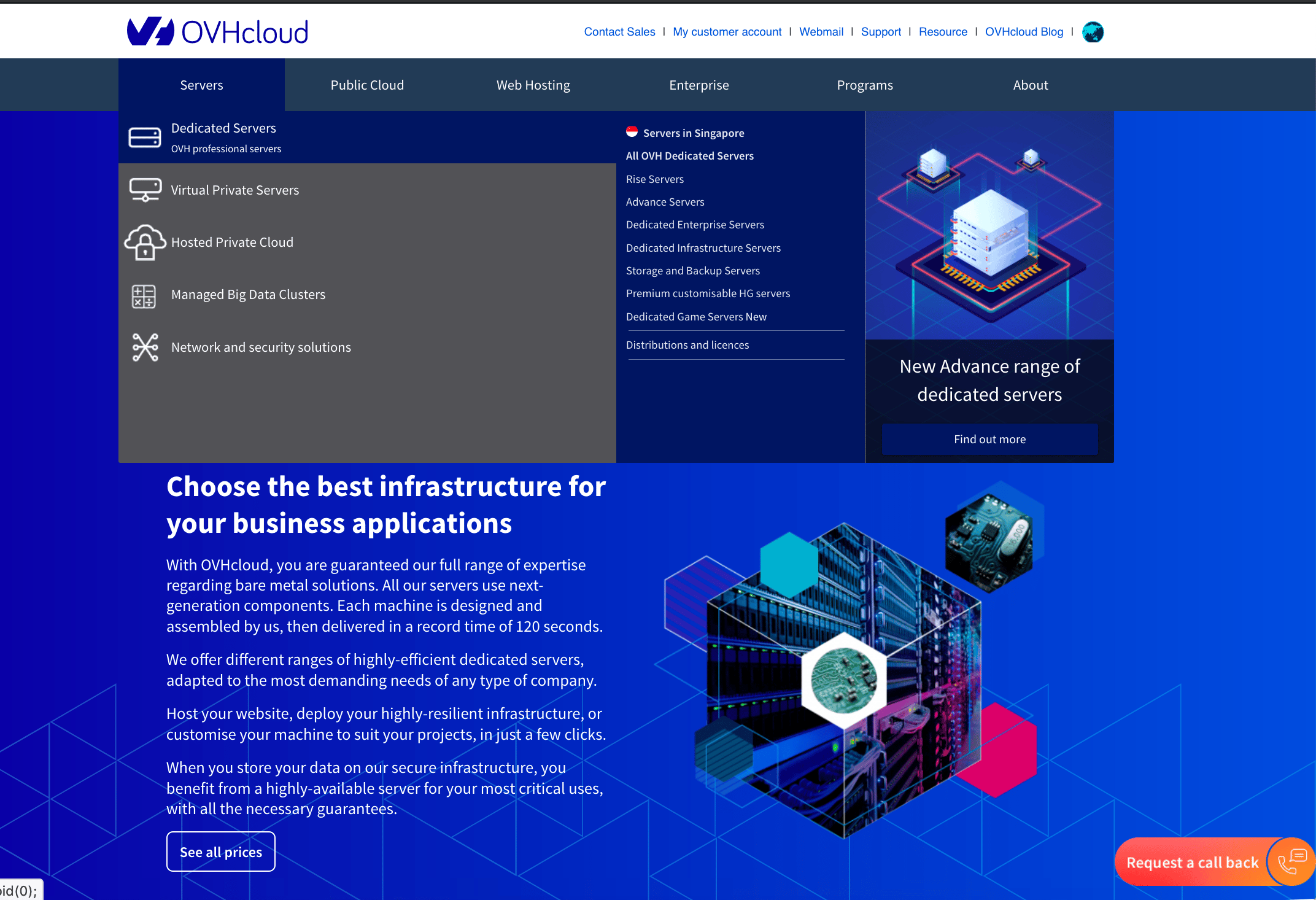 OVHcloud screenshot 4